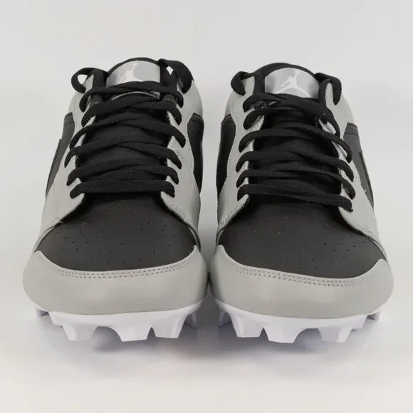 Jordan 1 Low TD 'Black/LT Smoke Grey' FJ6245-002 Football Cleat Multi Size